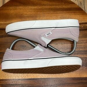 Vans Light Purple Loafers Women 7/men 5.5